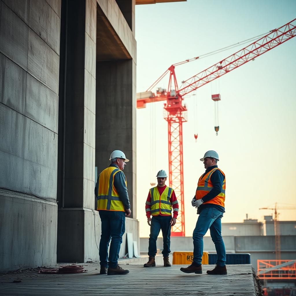 Baustelle der zbo Bau GmbH